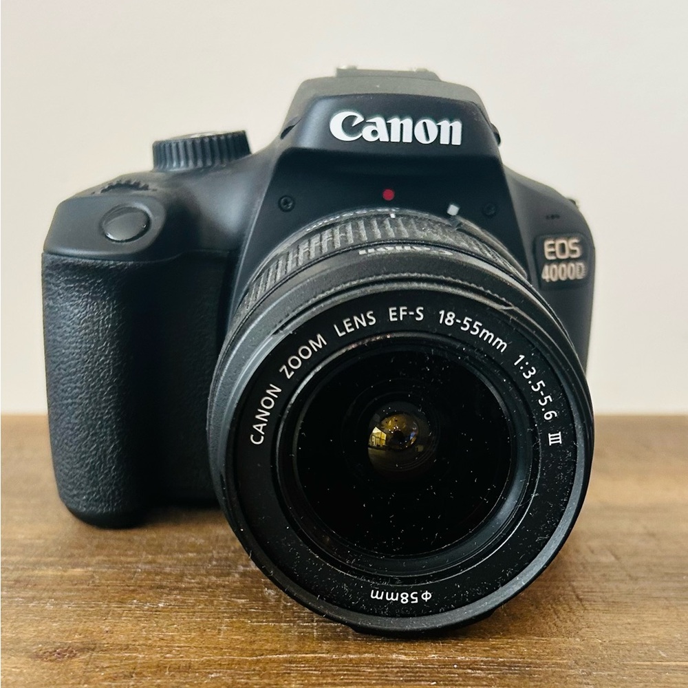 Canon EOS 4000D camera and accessories bundle - brand new! Retail: $475